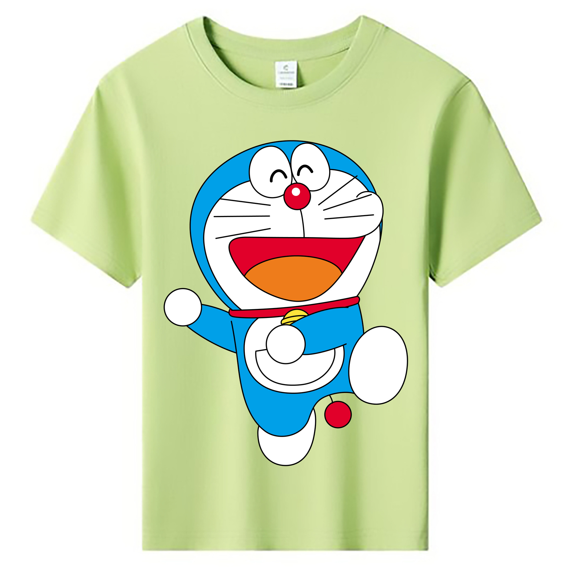 （画像用） ドラえもん Doraemon 綿100％キッズTシャツ（フロントプリント）